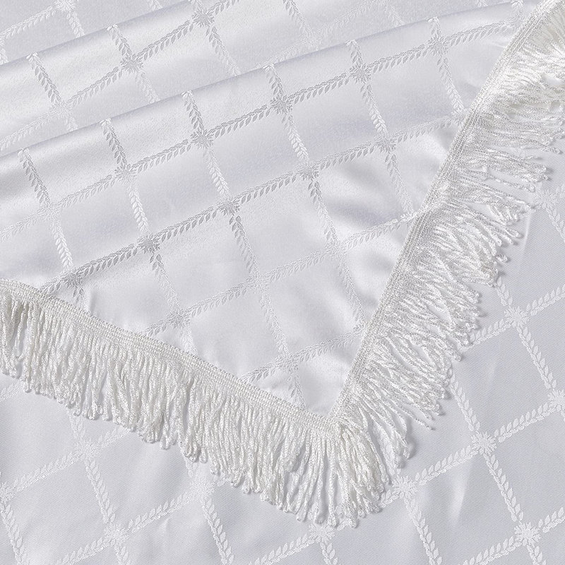 Astoria Grand Bedford Geometric Polyester Tablecloth Wayfair